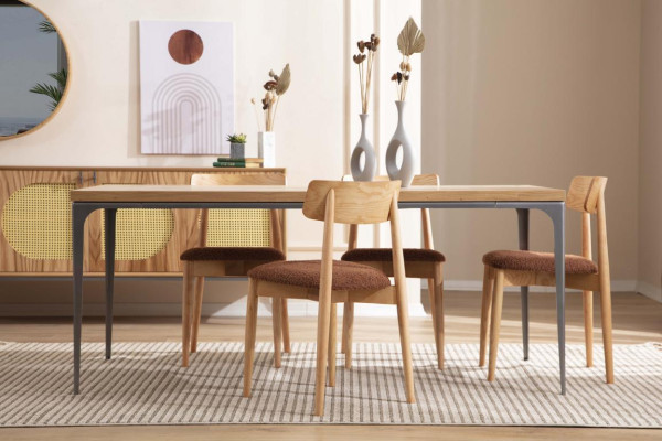 Eetkamerstoel Luxe klassieke houten stoel Stoelen Italiaanse stijl
