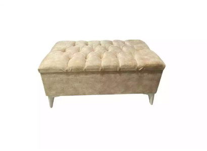 Ontwerp krukje, ontwerp gestoffeerde voetenbank, Ottomaanse stoel, textiel chaise lounge