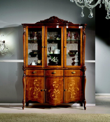 Meubels Luxe Hout Stijl Kast Dressoir Vitrinekast Design Italiaanse Meubels Nieuw