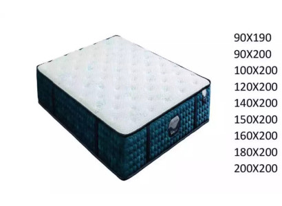 Kingsize-matras dikke luxe matrassen 200x200cm 50cm groot orthopedisch