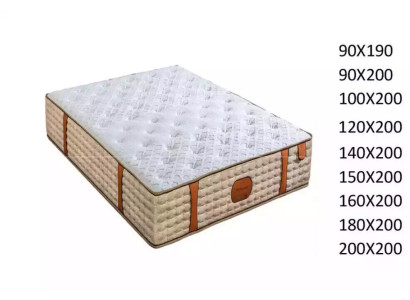 Hoogwaardig hotelmatras 50 cm Kingsize Extra Dik Matras 200x200 cm