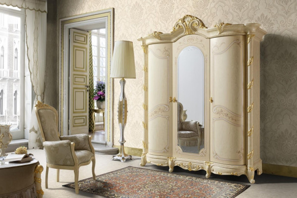 Inrichting kasten slaapkamer nieuwe kast kleerkast meubels Italiaans