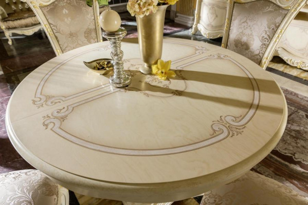 Eettafel 4 x Stoel Set Meubelstuk Tafel Eetgroep Tafels Eetservies Groep 5 dlg