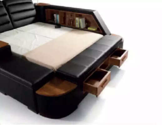 Multifunctioneel bed Dubbele bedden Modern bedframe Bedden 180x200cm Hotel Nieuw