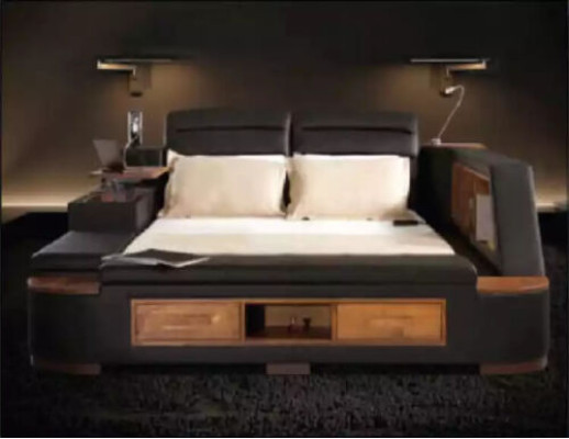 Multifunctioneel bed Dubbele bedden Modern bedframe Bedden 180x200cm Hotel Nieuw