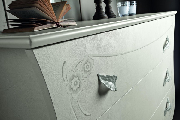 Compleet set bed nachtkastje commode nieuw design slaapkamer 5-dlg. Slaapkamer.