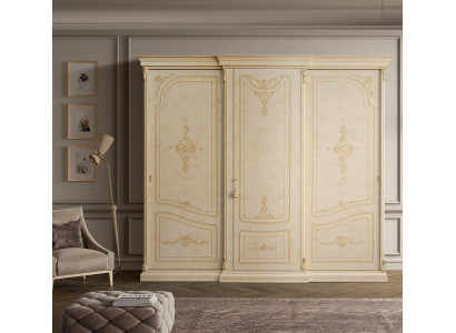 Luxe kledingkast kast stijl meubels klassieke slaapkamer kasten hout