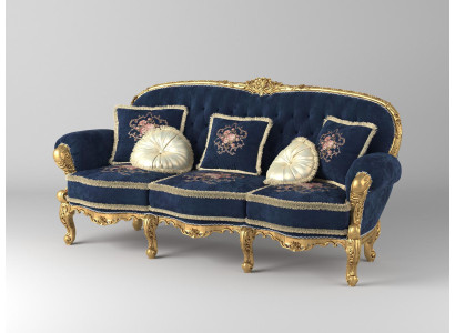 Chesterfield Klassieke Driepersoons Bankstel Woonkamer Textiel Banken 3-Zits Nieuw