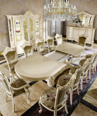 Houten meubels uit Italië Eetkamertafels Inrichting Eettafel Luxe Tafel Massief