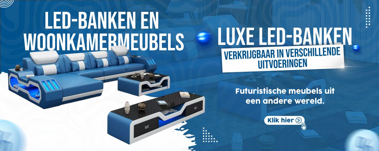LED-banken – sfeerverlichting en luxe design