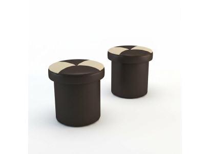 Ontwerp gestoffeerde voetenbank Ottomaans Stoel Chaise Gestoffeerd FT008