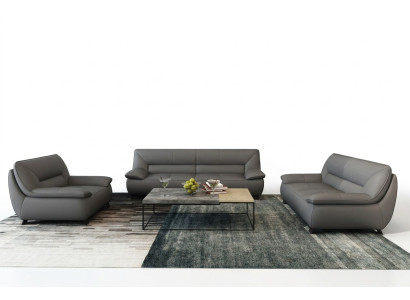 Sofa Bank Bekleding 3-Zits Leerbanken Bankstellen Zitontwerp