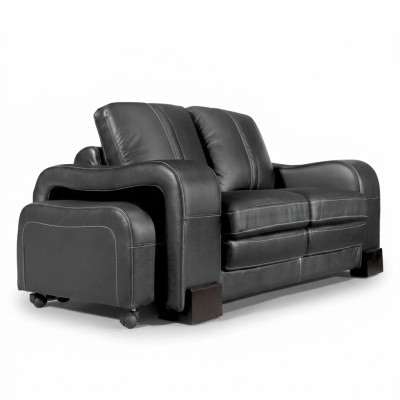 Sofa set bekleding bank bank set 3+2 zitsbanken banken leer nieuw