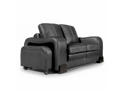 Sofa set bekleding bank bank set 3+2 zitsbanken banken leer nieuw