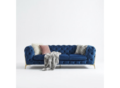 Chesterfield fluwelen bank bank sofa bekleding bankstel sets XXL grote bank