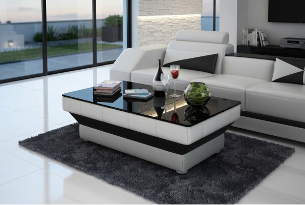 Kindveilige salontafel Tafel Salontafels Glazen tafel Bijzettafel
