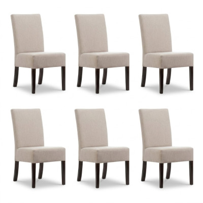 6x Stoel Set Gestoffeerd Zitstoelen Set Wachtkamer Kantoor Praktijk Lounge Club