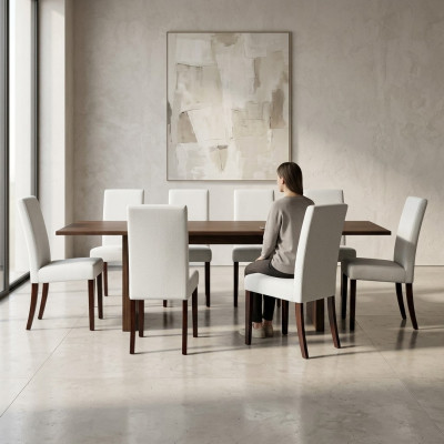 8x stoelen stoel bekleding design lounge club zitbank stoel nieuw