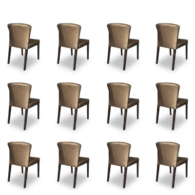 8x Stoelen Stoel Bekleding Ontwerp Armleuning Garnituur Fauteuil Compleet Modern Set Nieuw