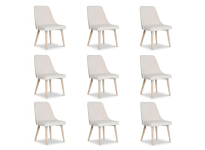 6x Ontwerp Beklede Zitstoelen Stoel Zien Garnituur Fauteuil Lounge Club Set