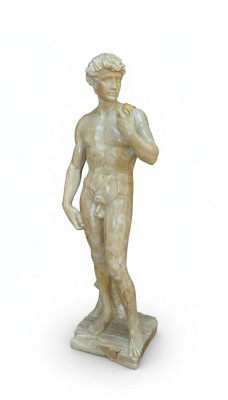 David Beeldhouwwerk Sculpturen Figuren Antieke Stijl Standbeeld Standbeelden Figuur XXL 115cm Nieuw