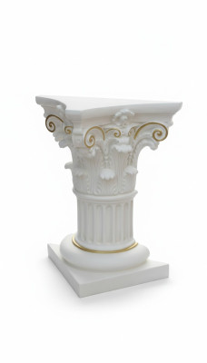 Medusa Kolom Romeinse zuil marmeren sculptuur decoratie standaard 1020