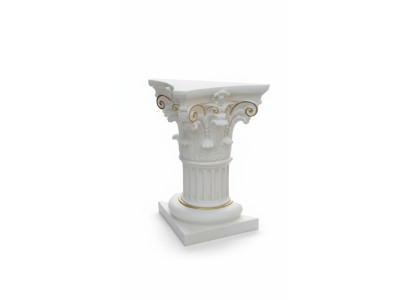 Medusa Kolom Romeinse zuil marmeren sculptuur decoratie standaard 1020