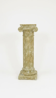Medusa Columne Romeinse Zuilen Marmer Sculptuur Beeld Decoratie Decoratie Stand 1639