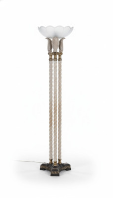 Olymp Staan Vuur Lamp Lamp Staande Lamp Zandlampen Lampen Verlichting Ontwerp XXL