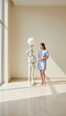 Ontwerp lamp staande lamp lampen verlichting standbeeld XXL sculptuur figuur standbeeld