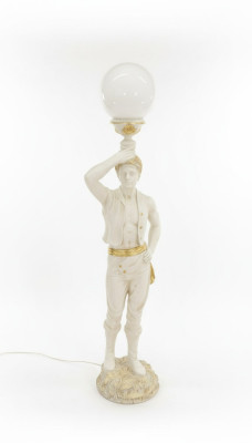 Ontwerp lamp staande lamp lampen verlichting standbeeld XXL sculptuur figuur standbeeld