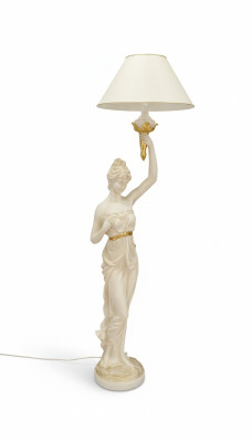 Beeldhouwwerk Staande Lamp Ontwerp XXL Staande Lamp Woonkamer Lampen 183cm