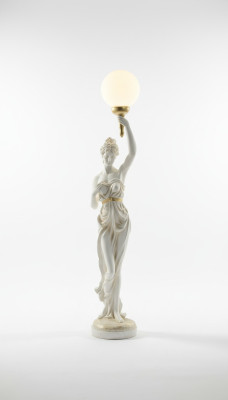 XXL Ontwerp Staande Lamp Staande Lampen 153cm Lamp Sculptuur Figuur Figuren Standbeeld