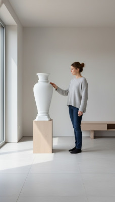 XXL Vaas Grote Ruimte Decoratie Bloemenvazen Kubus Antieke Stijl Decoratie Medusa 90cm  XXL Vaas Grote Ruimte Decoratie Bloemenvazen Kubus Antieke Stijl Decoratie Medusa 90cm