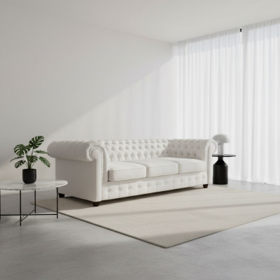 Chesterfield sofa sofa sofa 3+1+1 sofa bekleding set banken banken S1