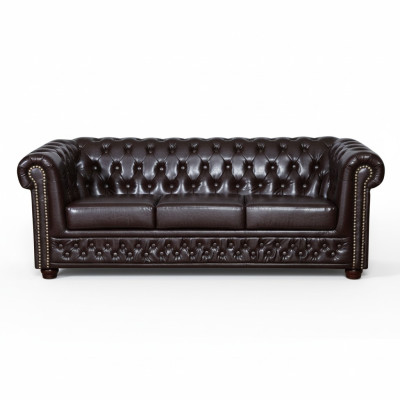 Chesterfield bankstel bank Bekleding Design Leer Stof Garnituren 3+2 Bank  Chesterfield bankstel bank Bekleding Ontwerp Leder Stof Garnituren 3+2 Bank