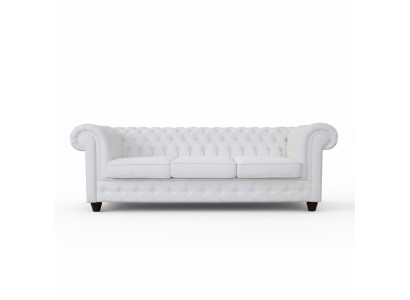 Designklassieker Chesterfield Grote XXL Bank Lederen Textiel Sofa's Banken 3-zits