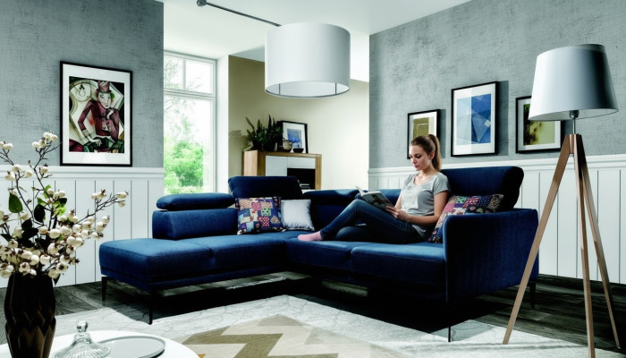 XXL Gevoerde Hoekbank Zitkussen Slaapset Woonlandschap Bankstellen Sofa's.