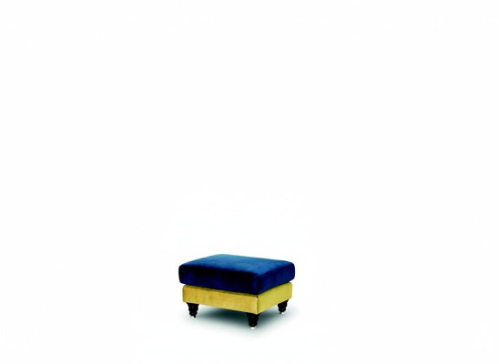 Voetenbank Lounge Kruk XXL Club Ottoman Stofkruk Lederen Textiel Ottoman Ontwerper Nieuw