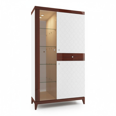 Moderne design vitrine glazen kast vitrinekast decoratie displaykast rek