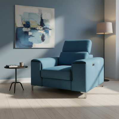 Elektrische fauteuil Home Cinema Relax Club TV 1-zitter Relax voetenbank Bankstel
