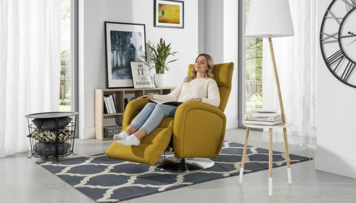 Ontspannende stoel Verstelbaar Automatisch TV Therapiebank Bank Behandeling