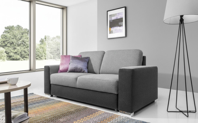 Chesterfield 2-zits designerbank bank stof textiel nieuw