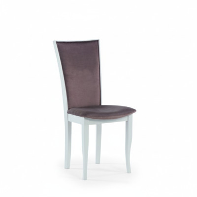 Luxe design gestoffeerde stoel stoelen zitten rug kantoor kantoor hout eetkamer