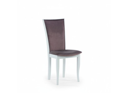 Luxe design gestoffeerde stoel stoelen zitten rug kantoor kantoor hout eetkamer
