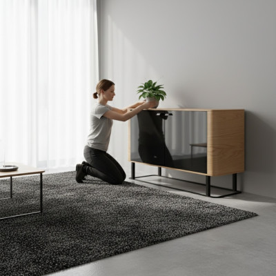 Modern dressoir Tafels Dressoirs Highboard Ladenkast Decoratieve ladenkasten