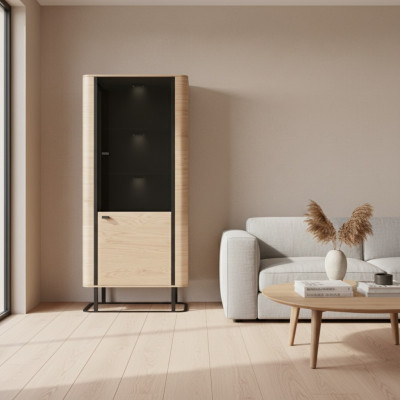 Vitrine archiefkast kast vitrines opbergkast woonkamer plank