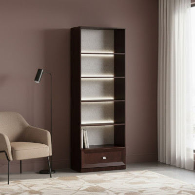 Systeem kantoor meubels vitrine archiefkast klassieke decor houten kast plank