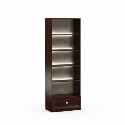 Systeem kantoor meubels vitrine archiefkast klassieke decor houten kast plank