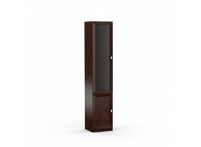 Systeem kantoor decoratie meubels vitrine archiefkast klassieke houten kast plank